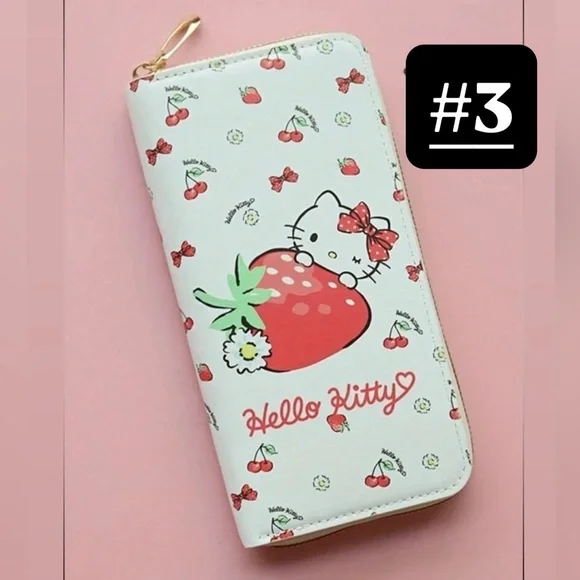 Kitty Long Zipper Wallet -Pick One - Picture 4 of 8
